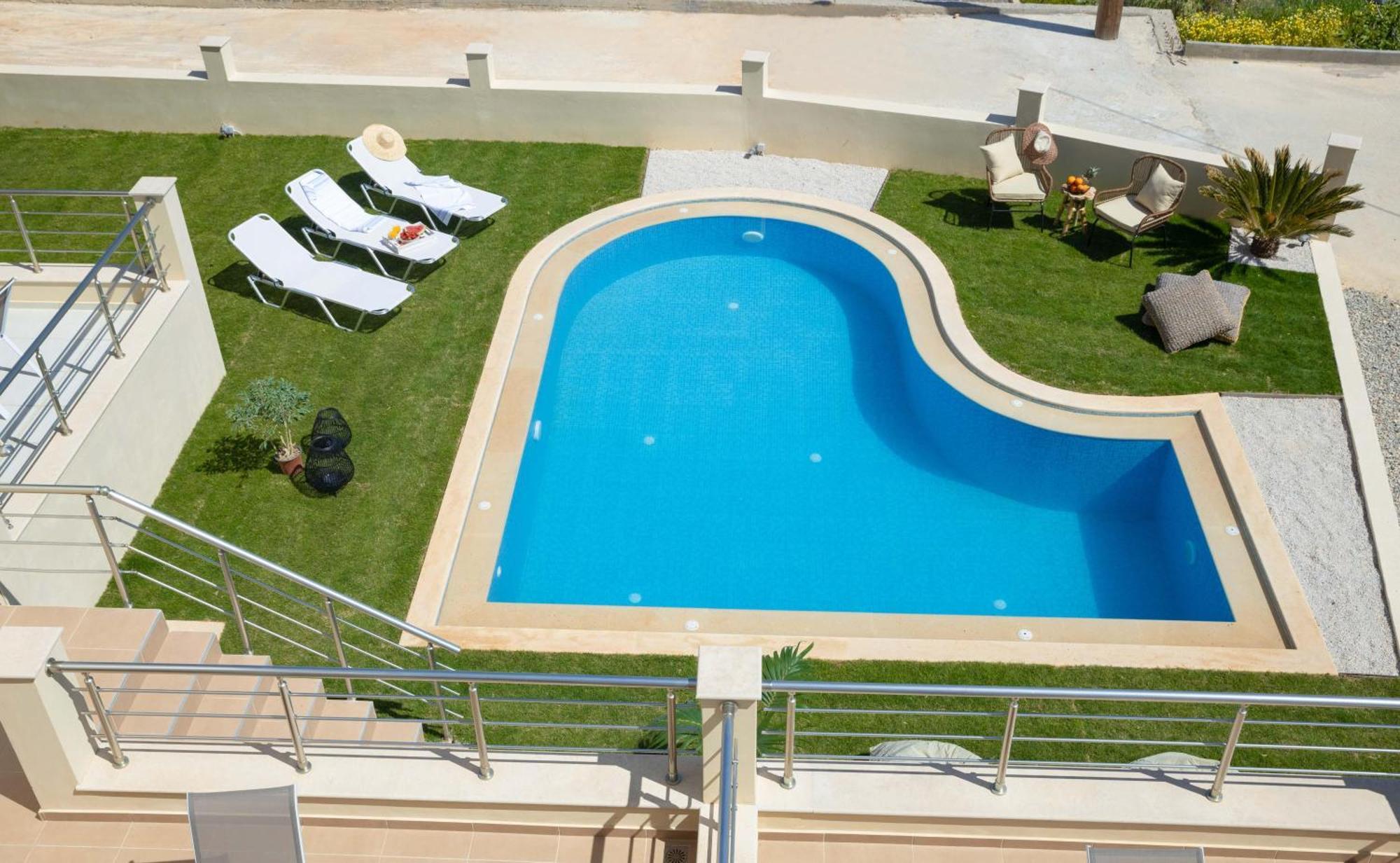"Peach" - Sea View Maisonette By Sky Hill Resorts Pangalochori Ngoại thất bức ảnh